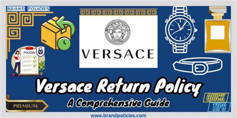 versace return policy|Versace returns online.